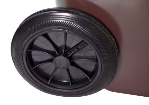 KOMPLET POJEMNIKÓW NA ODPADY 120L CZTERY KOLORY