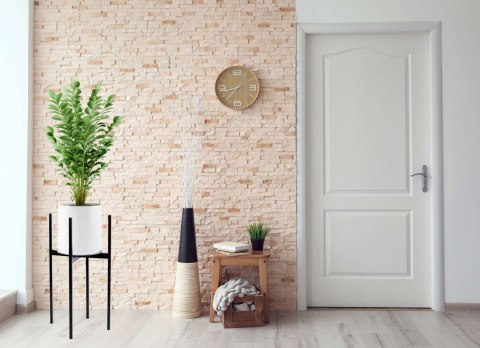 KWIETNIK STOJĄCY LOFTOWY TORRE 70 CM CZARNY