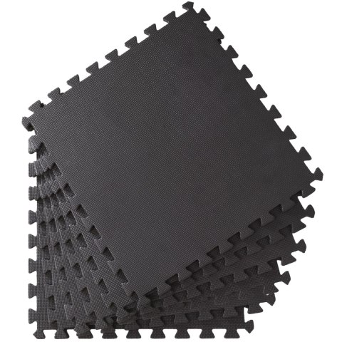 MATA OCHRONNA FITNESS CZARNA 18 ELEMENTÓW