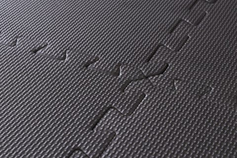 MATA OCHRONNA FITNESS CZARNA 18 ELEMENTÓW