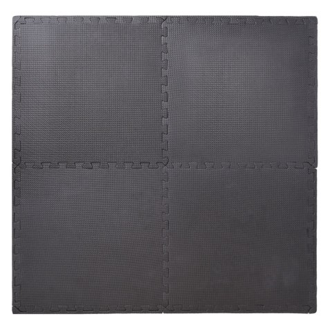 MATA OCHRONNA FITNESS CZARNA 18 ELEMENTÓW