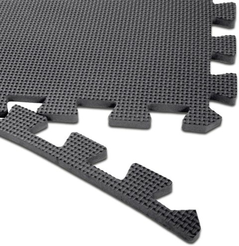 MATA OCHRONNA FITNESS CZARNA 18 ELEMENTÓW