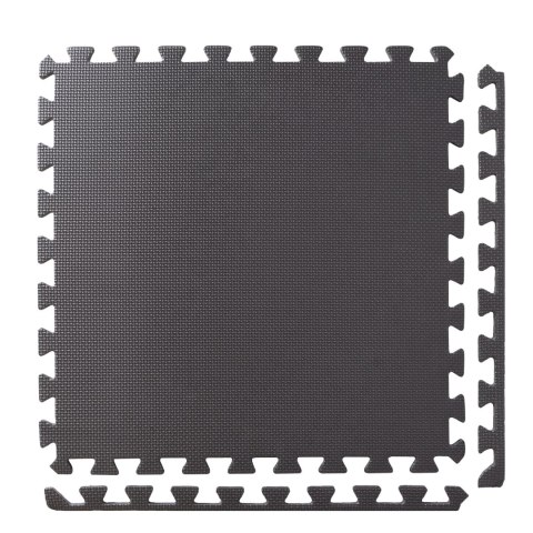 MATA OCHRONNA FITNESS CZARNA 18 ELEMENTÓW