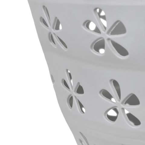 MISKA SKŁADANA OWALNA 50 X 37 CM BIAŁO-SZARA OVAL COMPACT 25L