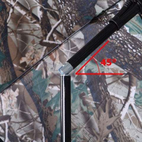 PARASOL WĘDKARSKI NAMIOT Z OSŁONĄ JUKON MASKUJĄCY