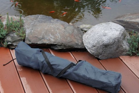 SKŁADANE KRZESŁO TURYSTYCZNE HUGO SZARE