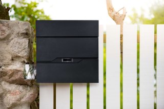 SKRZYNKA POCZTOWA NA LISTY VIDAR CZARNA
