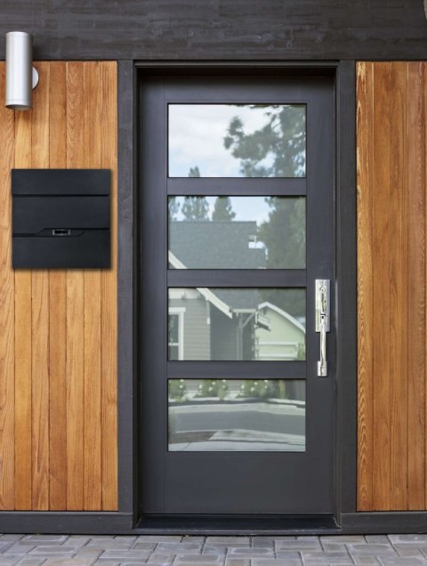 SKRZYNKA POCZTOWA NA LISTY VIDAR CZARNA