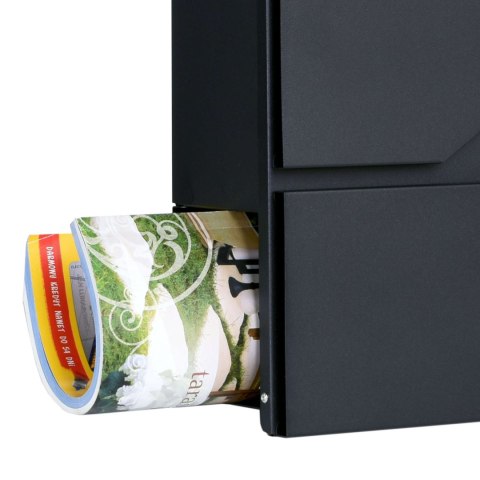 SKRZYNKA POCZTOWA NA LISTY VIDAR CZARNA