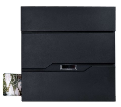 SKRZYNKA POCZTOWA NA LISTY VIDAR CZARNA