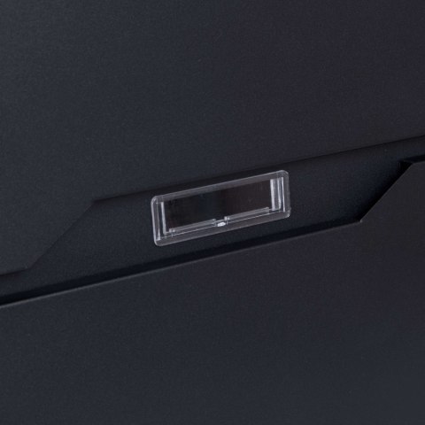 SKRZYNKA POCZTOWA NA LISTY VIDAR CZARNA