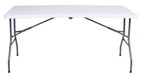 STÓŁ CATERINGOWY RICO SKŁADANY W WALIZKĘ 152 CM BIAŁY