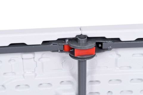 STÓŁ CATERINGOWY RICO SKŁADANY W WALIZKĘ 152 CM BIAŁY