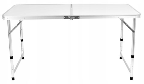 STOLIK TURYSTYCZNY TRIP KEMPINGOWY SKŁADANY 120X60 CM BIAŁY