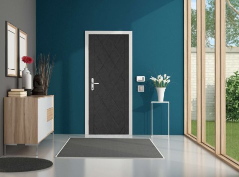 TAPICERKA DRZWIOWA GRUBA KRATA MAX 21 SZARY 95 CM