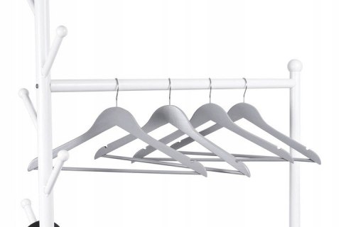 WIESZAK DO SZAFY RONDO KOMPLET 100 SZT SZARY DREWNO