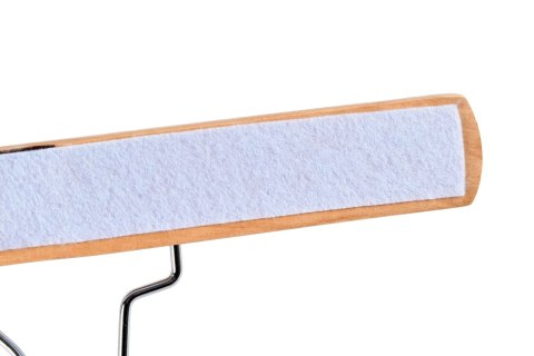 WIESZAK DREWNIANY NA SPODNIE KOMPLET - 10 SZT.