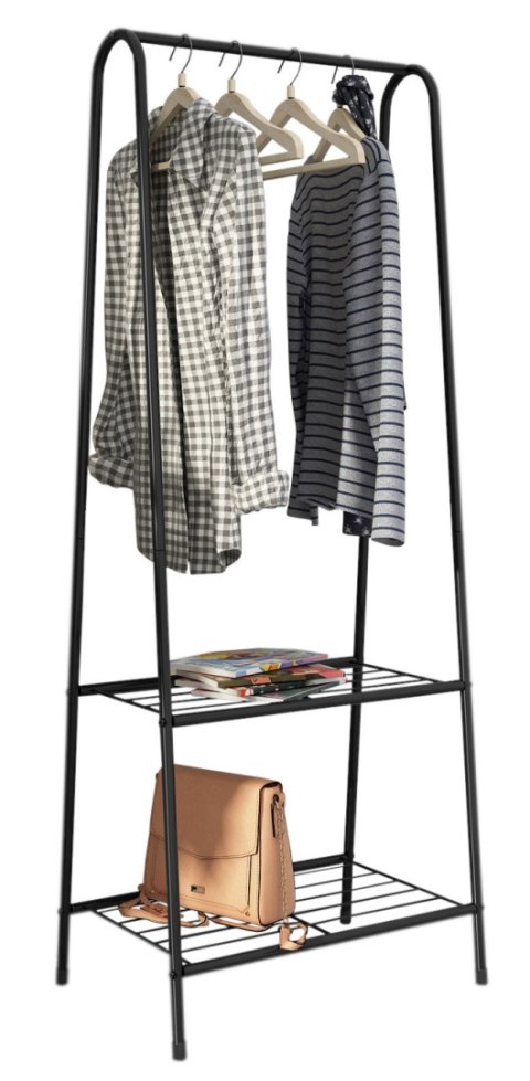 WIESZAK STOJĄCY NA UBRANIA OLIVIER CZARNY LOFT