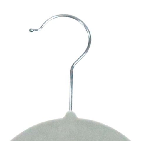 WIESZAK WELUROWY MAXI KOMPLET 10 SZT - SZARY