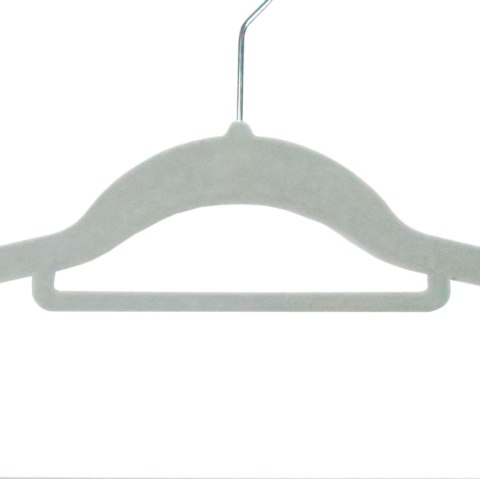 WIESZAK WELUROWY MAXI KOMPLET 10 SZT - SZARY