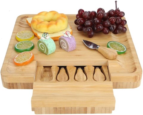 BAMBUSOWA DESKA DO PRZEKĄSEK I SERÓW ESTERA