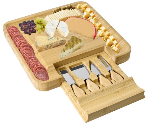 BAMBUSOWA DESKA DO PRZEKĄSEK I SERÓW ESTERA