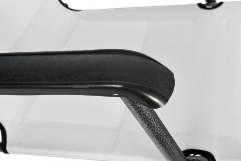 FOTEL LEŻAK LEON SZARY