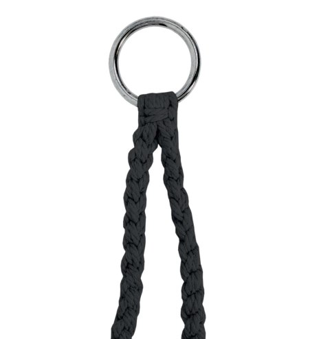 FOTEL WISZĄCY BOCIANIE GNIAZDO TOGO CZARNY PODUSZKI