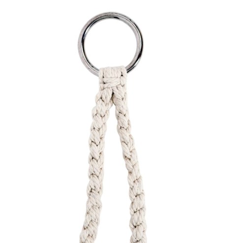 FOTEL WISZĄCY BOCIANIE GNIAZDO TOGO KREMOWY PODUSZKI