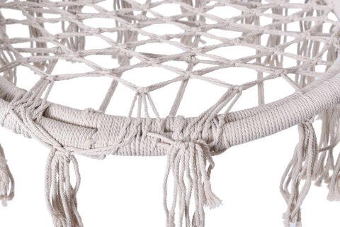 FOTEL WISZĄCY BOCIANIE GNIAZDO TOGO KREMOWY PODUSZKI