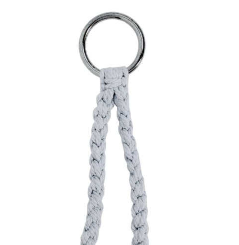 FOTEL WISZĄCY BOCIANIE GNIAZDO TOGO SZARY PODUSZKI