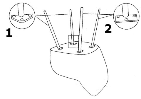 KRZESŁO WELUROWE SEVILLA VELVET GRAFITOWE