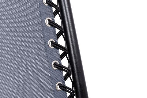 LEŻAK OGRODOWY ORION ZERO GRAVITY SZARY