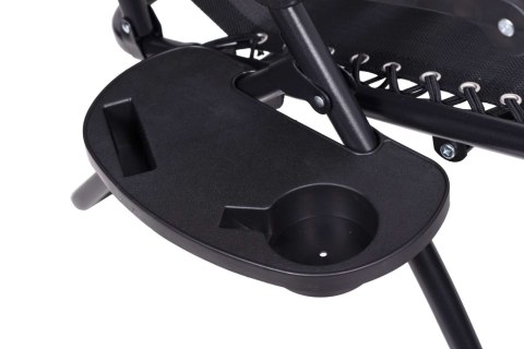 LEŻAK OGRODOWY ORION ZERO GRAVITY SZARY