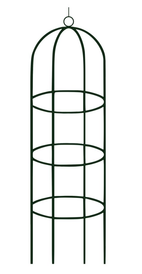 PERGOLA METALOWA KOLUMNA CIEMNOZIELONA 190 CM