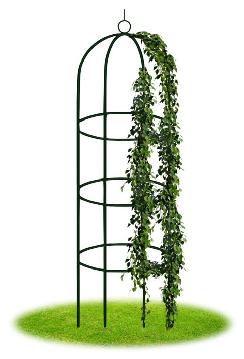 PERGOLA METALOWA KOLUMNA CIEMNOZIELONA 190 CM