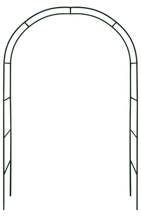 PERGOLA METALOWA ŁUK CZARNA 240 CM