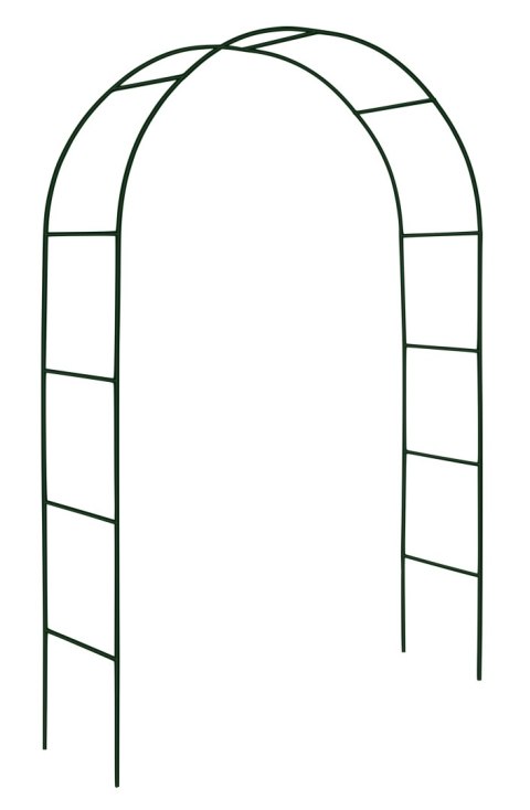 PERGOLA METALOWA ŁUK CZARNA 240 CM