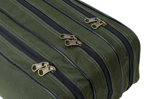 POKROWIEC NA WĘDKI 140 CM GOLD FISHER 3 KOMORY