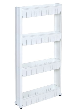 PÓŁKA KUCHENNA ŁAZIENKOWA BIAŁA 4 POZIOMY OSMERA