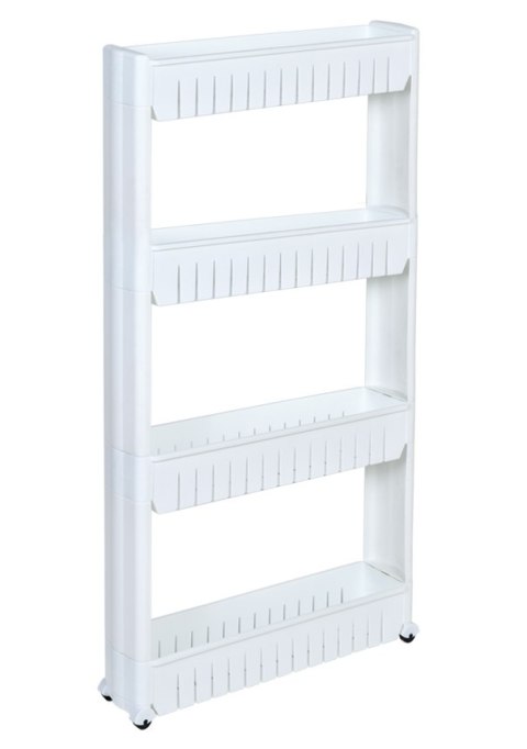 PÓŁKA KUCHENNA ŁAZIENKOWA BIAŁA 4 POZIOMY OSMERA