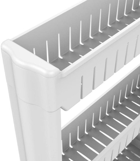 PÓŁKA KUCHENNA ŁAZIENKOWA BIAŁA 5 POZIOMÓW UWINA