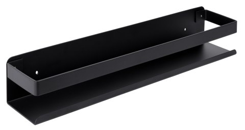 PÓŁKA ŁAZIENKOWA LOFTOWA MEGARA 30 CM CZARNA