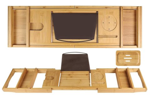 PÓŁKA NA WANNĘ HALIA BAMBUSOWA