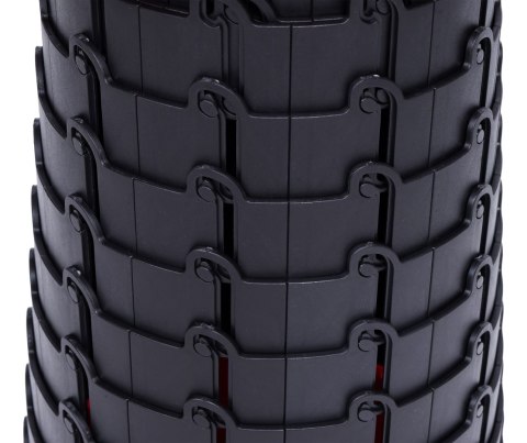 PRZENOŚNY STOŁEK TABORET SKŁADANY CZERWONO-CZARNY SITUP