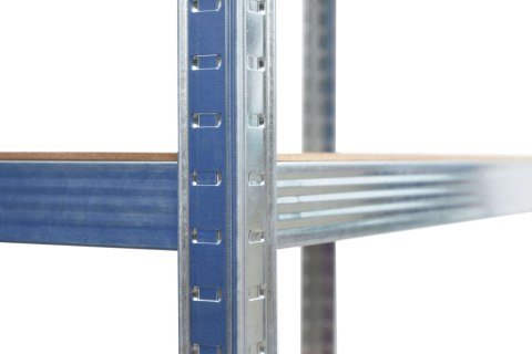 REGAŁ MAGAZYNOWY 5 POZIOMÓW 625 KG 150 X 75 X 30 CM