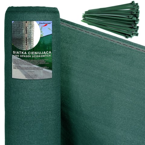 SIATKA CIENIUJĄCA MASKUJĄCA 135G 1,5X50 M ZIELONA