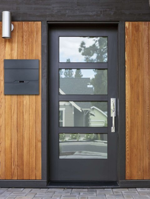 SKRZYNKA POCZTOWA NA LISTY VIDAR ANTRACYT