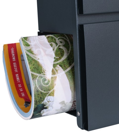 SKRZYNKA POCZTOWA NA LISTY VIDAR ANTRACYT