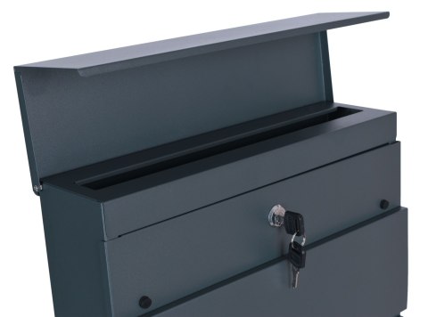 SKRZYNKA POCZTOWA NA LISTY VIDAR ANTRACYT